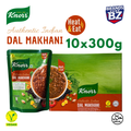 Knorr Authentic Indian Dal Makhani Pack of 10 x 300g | Heat & Eat Meal | Double-Serve | Halal Vegetarian