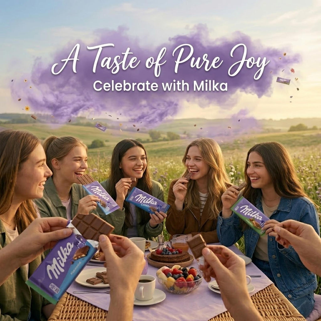 Milka Assorted Chocolate Bars Variety Pack | 12 Different Flavours | 12 Pack (1 Bar of Each)
