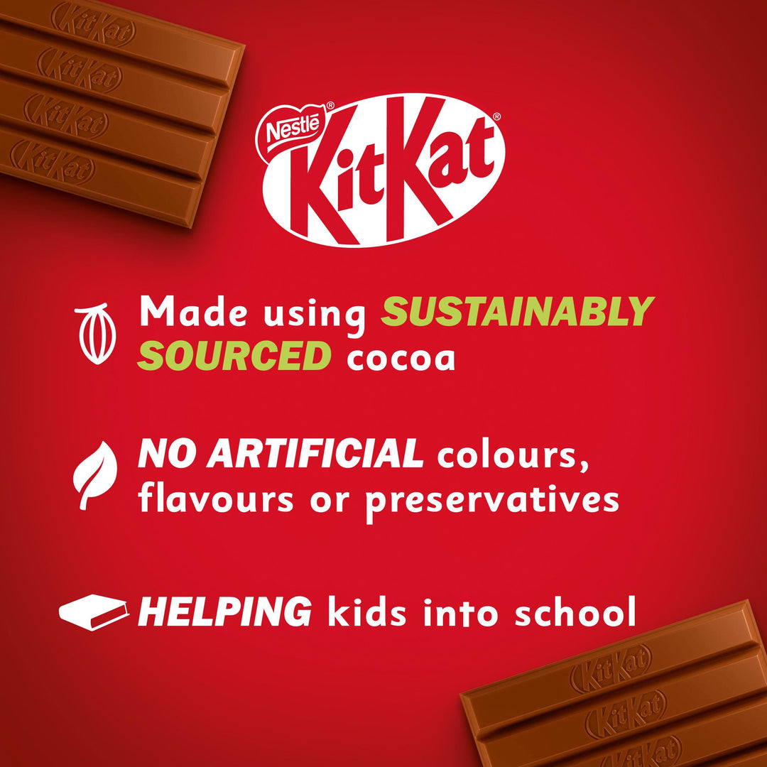 KitKat 4 Finger Milk Chocolate Bar 41.5g (Pack of 24)