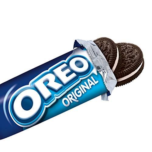 OREO Original Biscuits – 20 x 128g Family Packs | Crispy Cocoa Sandwich Cookies with Classic Cream Filling | Bulk Box for Snacking, Sharing & Stocking Up