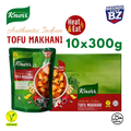 Knorr Authentic Indian Tofu Makhani Pack of 10 x 300g | Heat & Eat Meal | Halal Vegetarian
