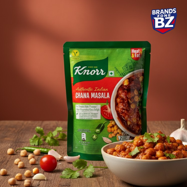 Knorr Authentic Indian Chana Masala Pack of 10 x 300g | Heat & Eat Meal | Halal Vegetarian