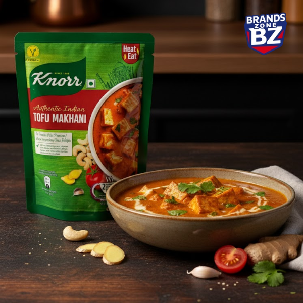 Knorr Authentic Indian Tofu Makhani Pack of 10 x 300g | Heat & Eat Meal | Halal Vegetarian
