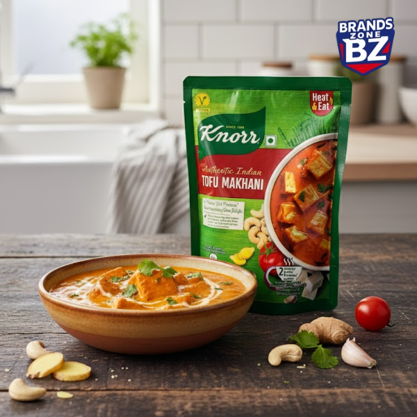 Knorr Authentic Indian Tofu Makhani Pack of 10 x 300g | Heat & Eat Meal | Halal Vegetarian