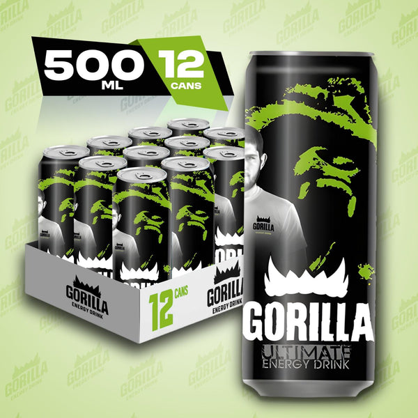 Gorilla Energy Drink 12 x 500ml Cans