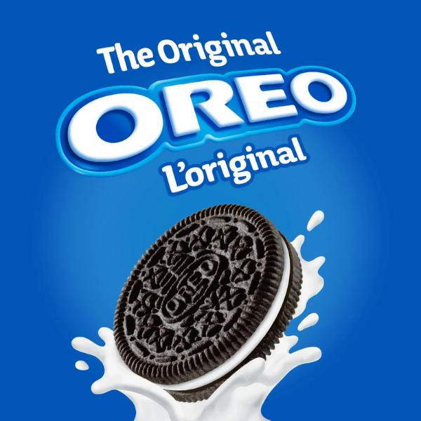 OREO Original Biscuits – 20 x 128g Family Packs | Crispy Cocoa Sandwich Cookies with Classic Cream Filling | Bulk Box for Snacking, Sharing & Stocking Up