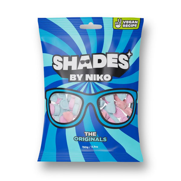 Shades by Niko The Original  18x150g Halal Vegan Chewy Fruit Sweets