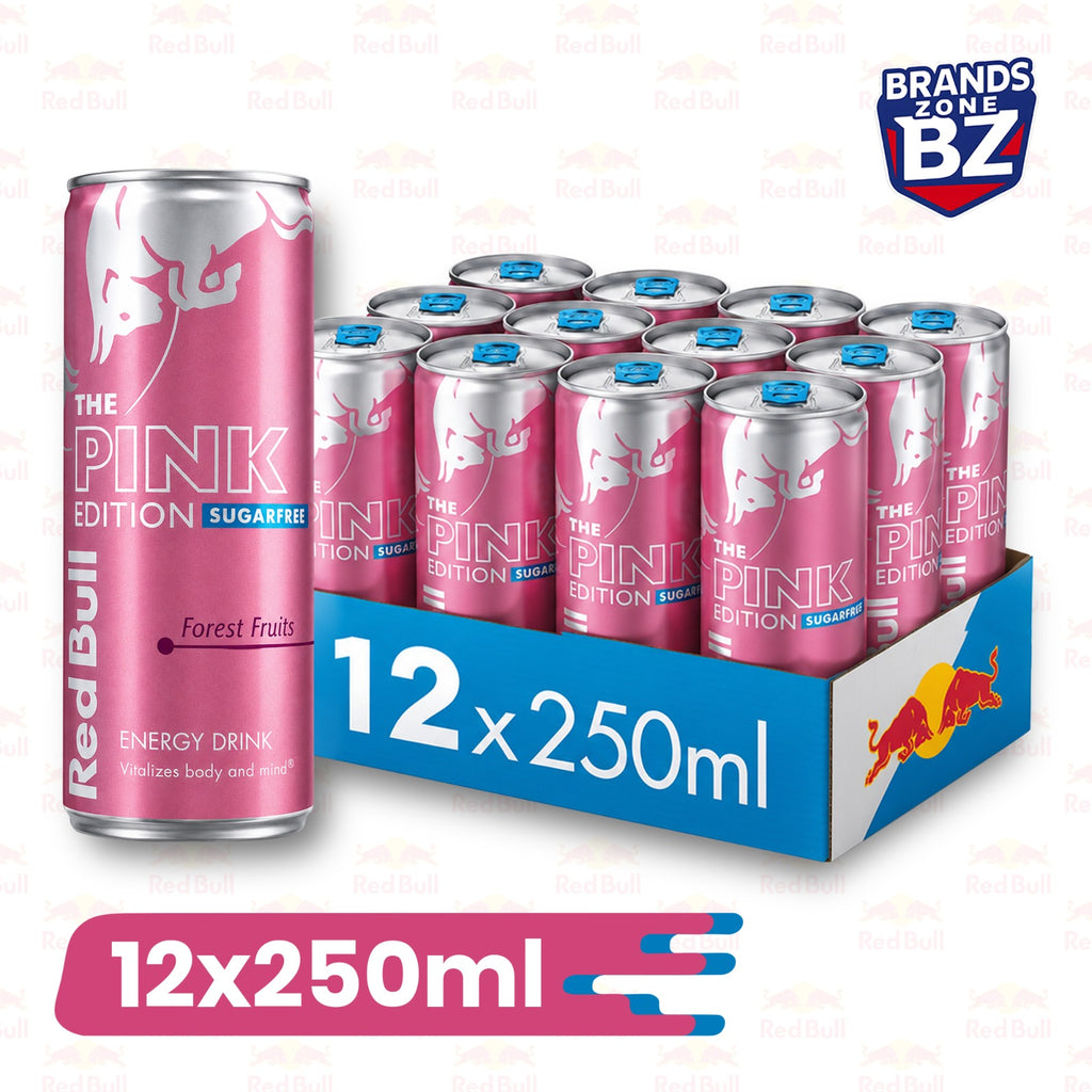 Red Bull Energy Drink 12 x 250ml Cans | Choose Your Favourite Flavour