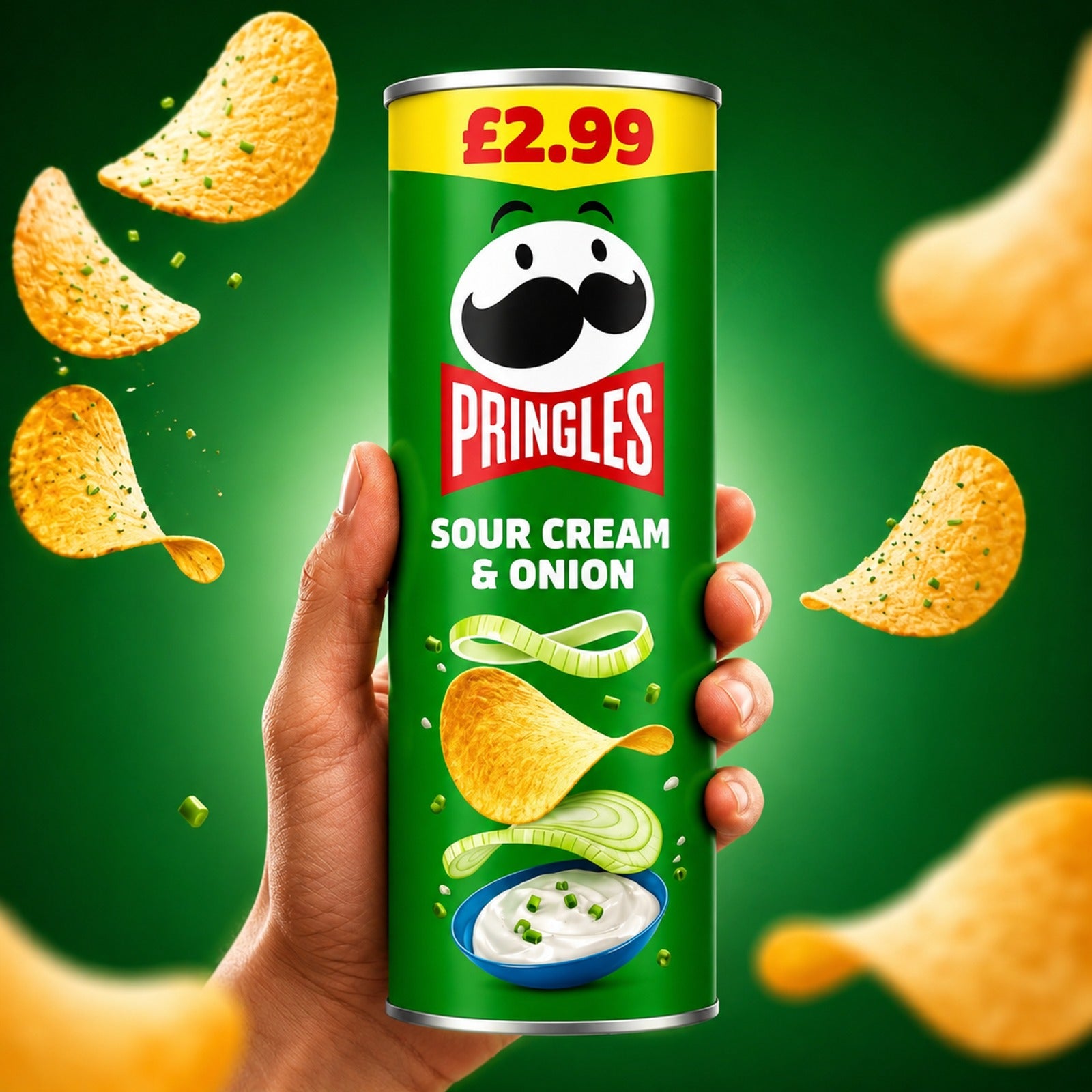 Pringles Crisps – Pack of 6 x 165g | Flavour Options Available