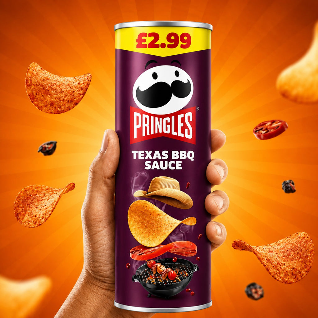 Pringles Crisps – Pack of 6 x 165g | Flavour Options Available