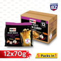 Yumsu Chicken Curry Instant Noodles – 12 x 70g (5 Pack in 1)
