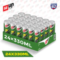 GO UP Lemon Fizzy Drink 330ml – Pack of 24 Cans