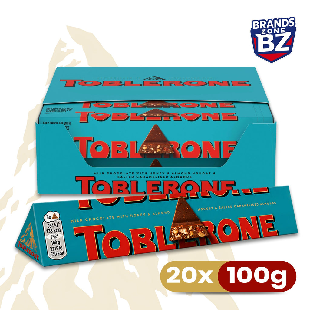 Toblerone Crunchy Almonds 20x100g
