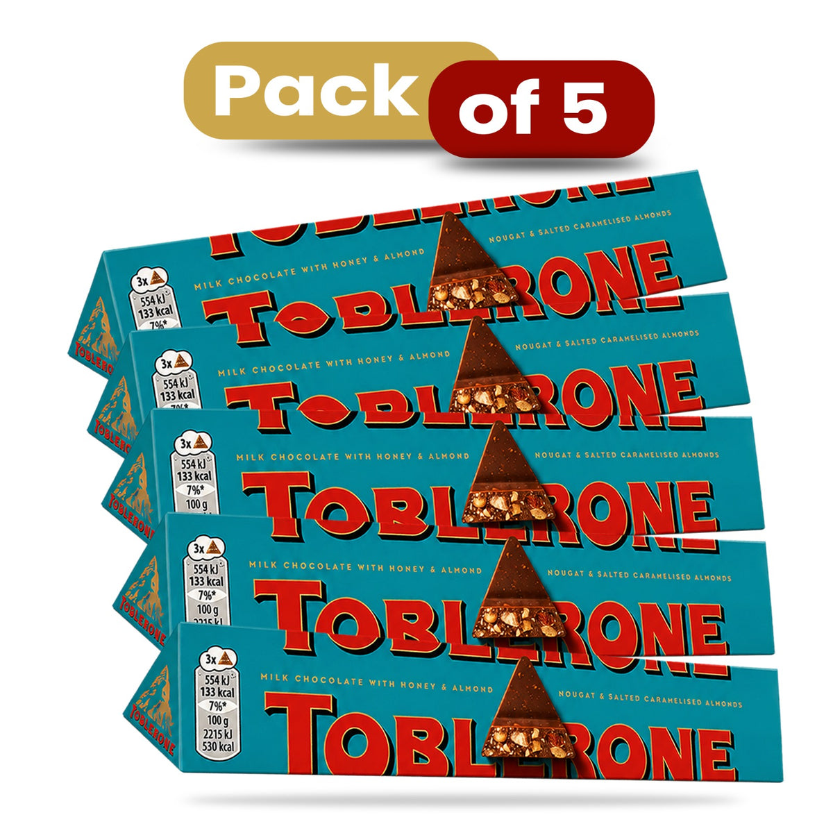 Toblerone Crunchy Almonds 20x100g