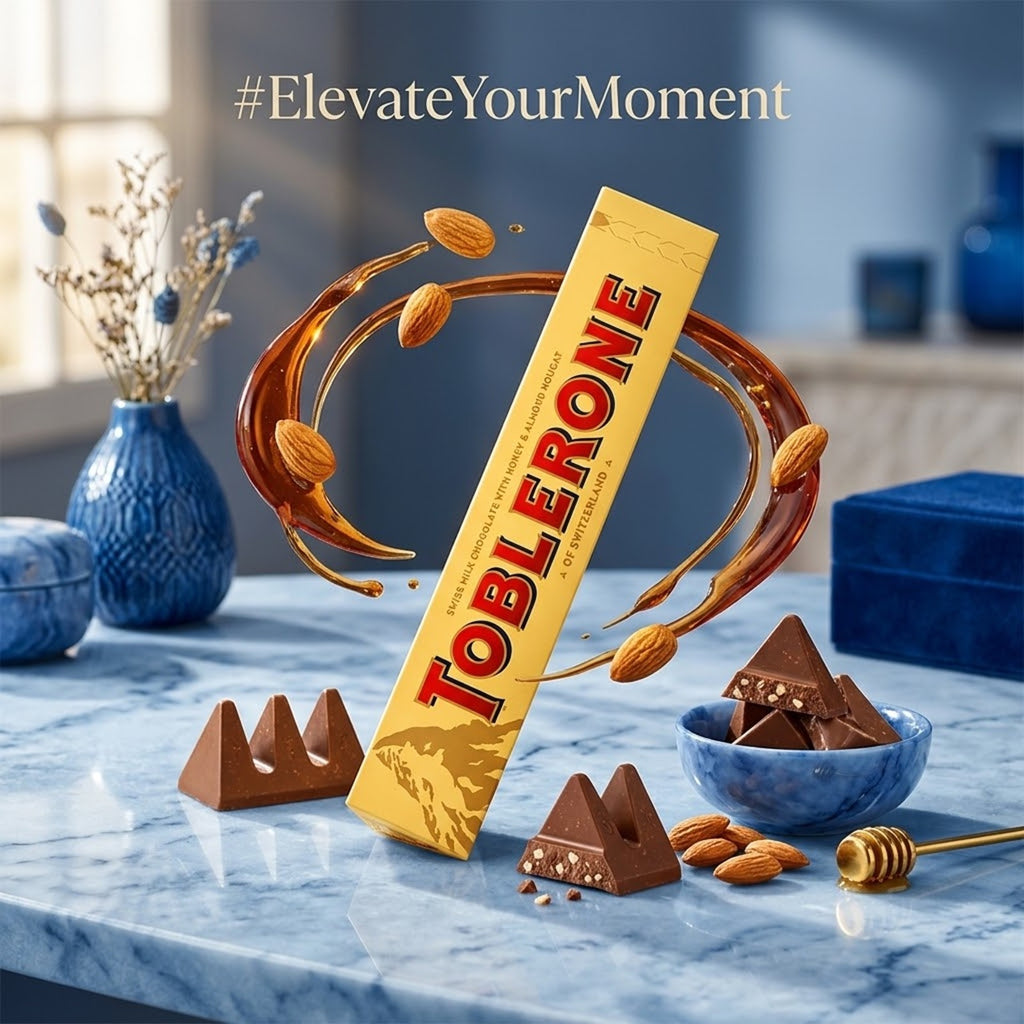 Toblerone Milk Chocolate Bars – 20 x 100g