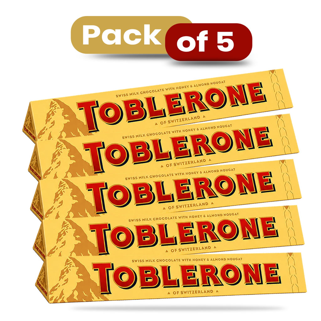 Toblerone Milk Chocolate Bars – 20 x 100g