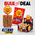 Chupa Chups Bulk Buy Bundle | Lollipop Wheel, Stranger Things & Red Bags | Mixed Flavours