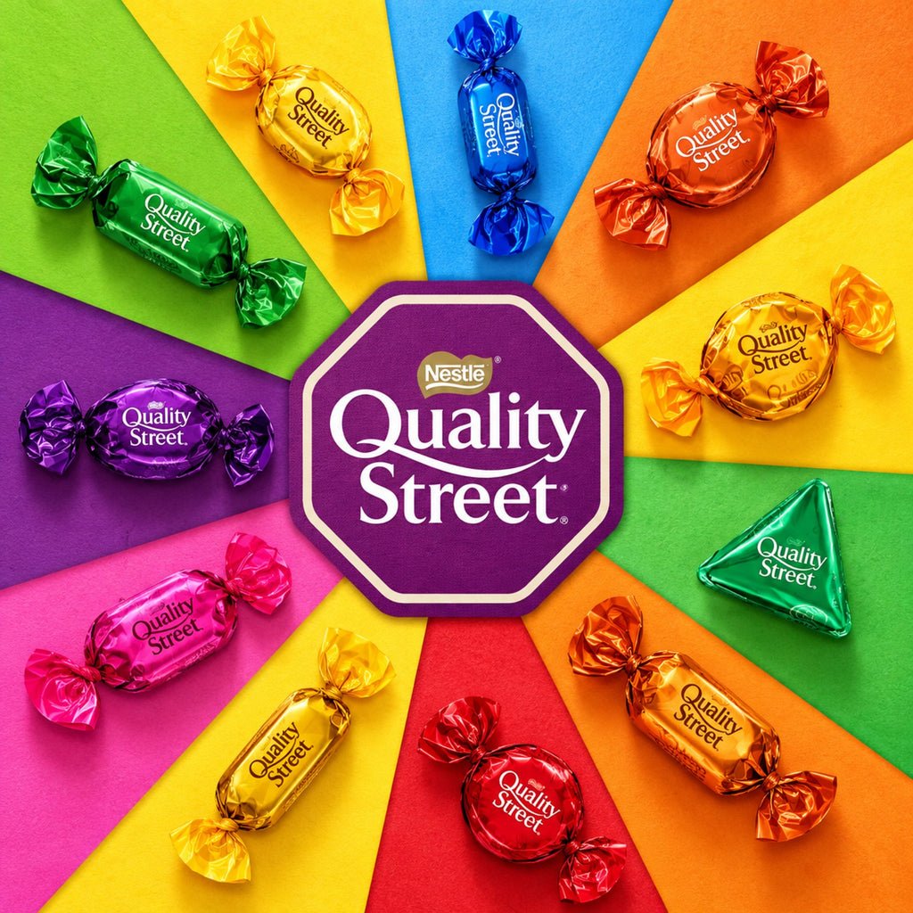 Quality Street Chocolate Tub - Assorted Chocolates & Toffees, 550g