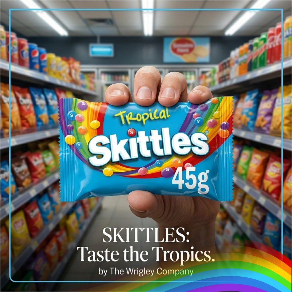 Skittles Fruit Chewy Sweets Multi Flavour Bulk Pack – Wild Berry, Fruits, Tropical & Crazy Sours | 36 Packs (45g Each)