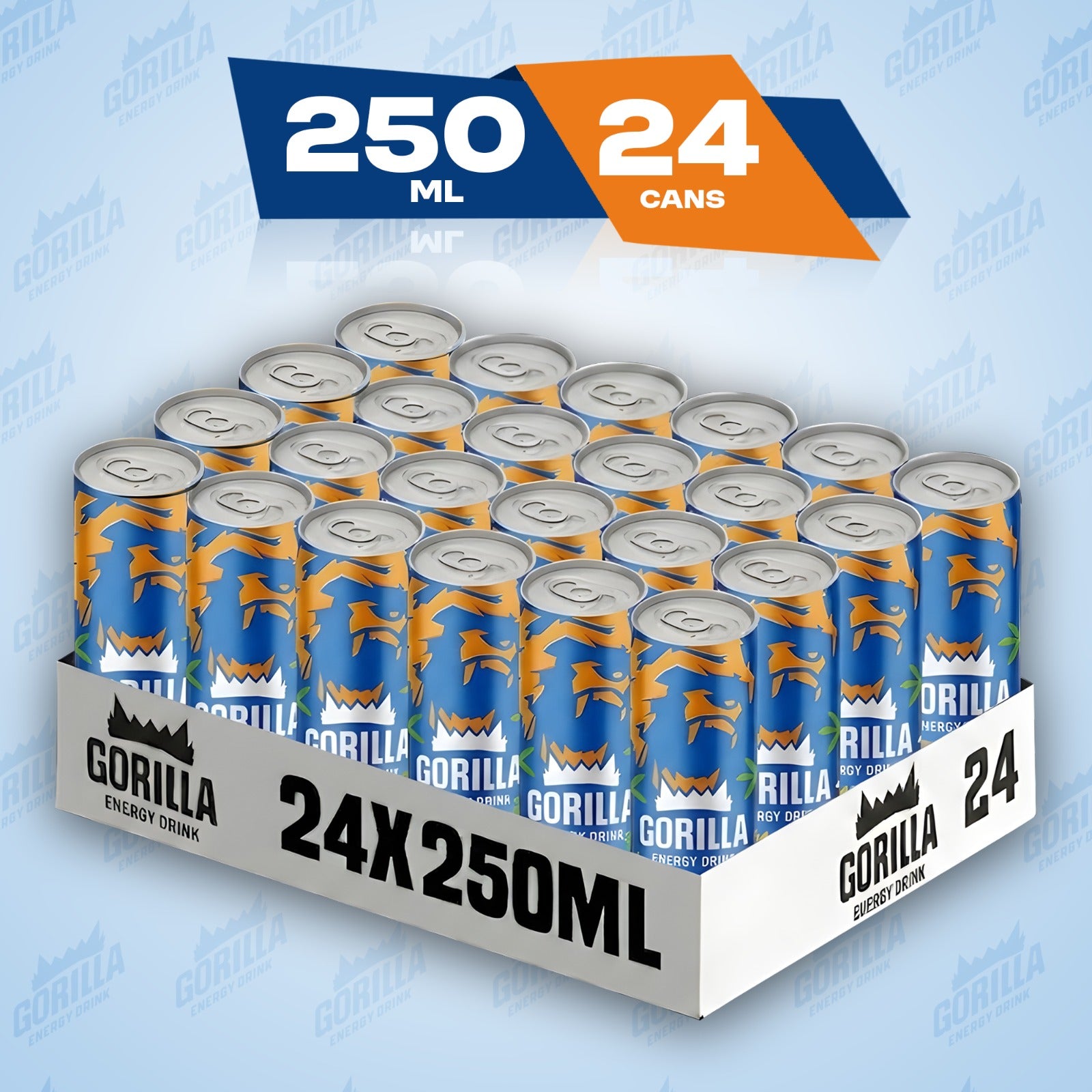 Gorilla Energy Drink 24 x 250ml Cans | All Variants