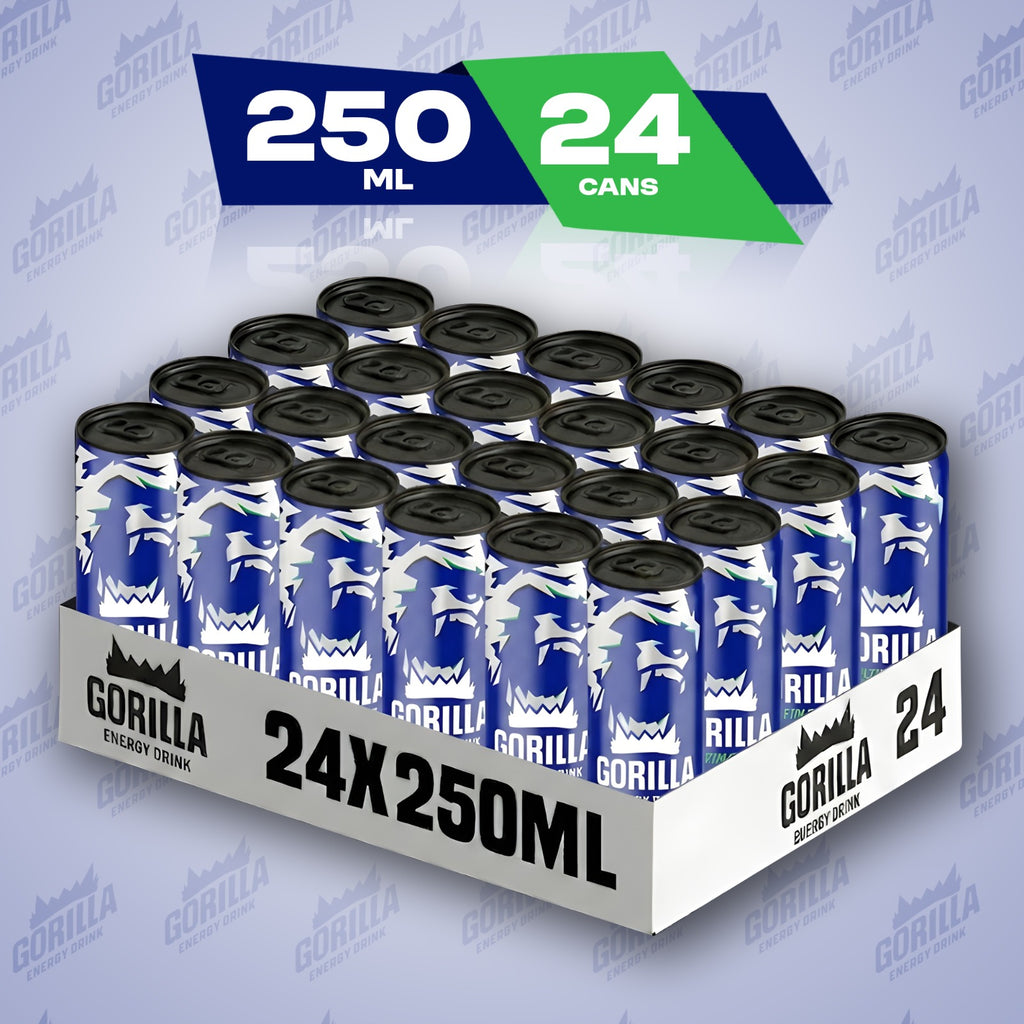 Gorilla Energy Drink 24 x 250ml Cans | All Variants
