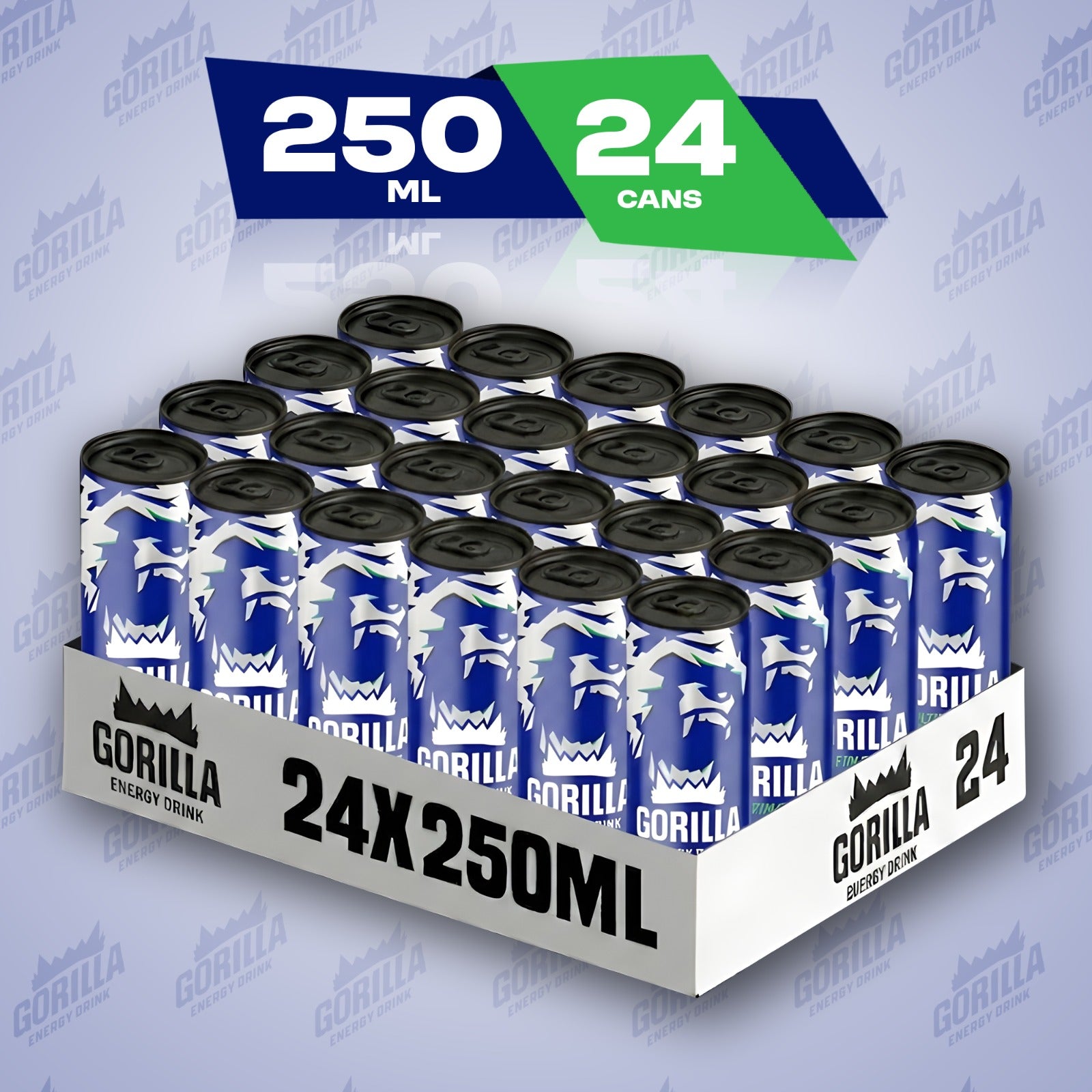 Gorilla Energy Drink 24 x 250ml Cans | All Variants