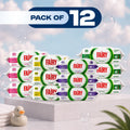 Fairy Multi-Surface Cleaning Wipes – 100 Disposable Wipes - Mix Pack of 12