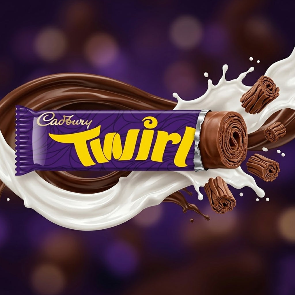 Cadbury Twirl Chocolate Bars 43g (Box of 48)