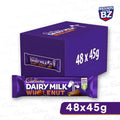 Dairy Milk Whole Nut Chocolate Bar 45g (Box of 48)