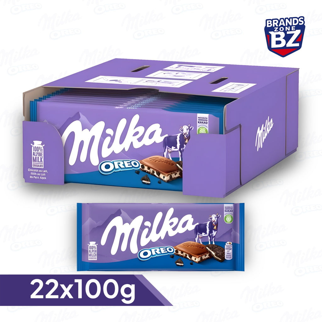 Milka Chocolate Multiple Flavours Pack – Assorted Creamy Milk Chocolate Variety Bundle | Perfect Snack Box for Sharing, Gifting & Parties