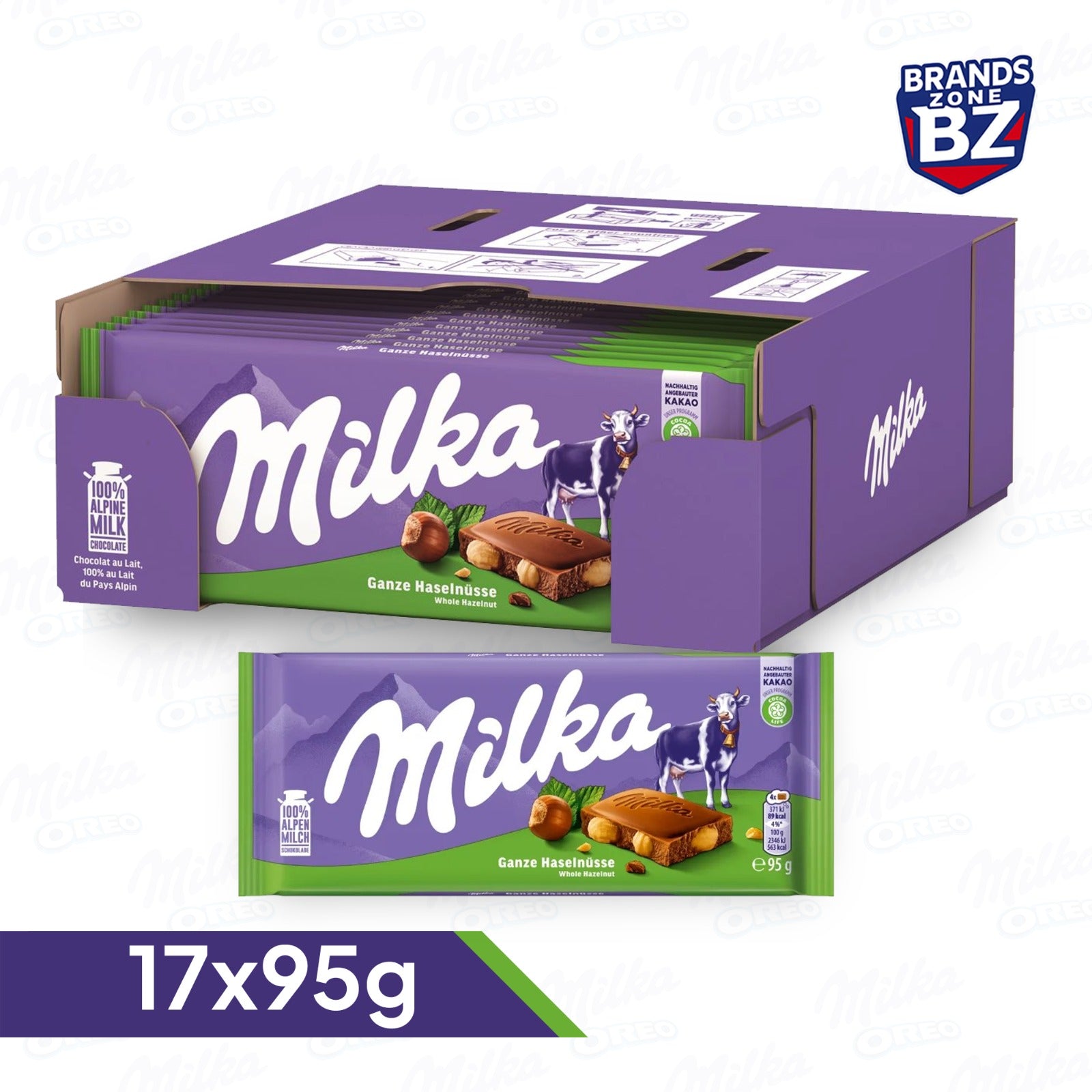 Milka Chocolate Multiple Flavours Pack – Assorted Creamy Milk Chocolate Variety Bundle | Perfect Snack Box for Sharing, Gifting & Parties