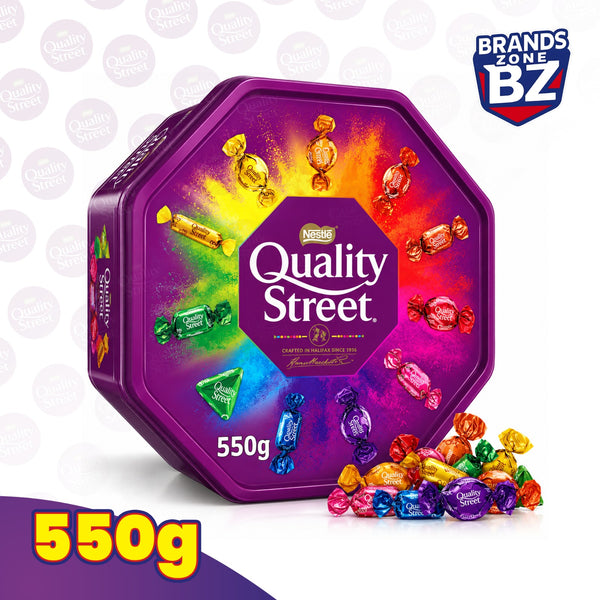 Quality Street Chocolate Tub - Assorted Chocolates & Toffees, 550g