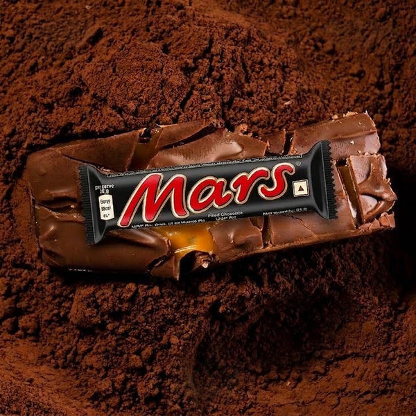 Mars Chocolate Bars – 24 x 51g | Classic Caramel & Nougat Coated in Milk Chocolate | Fresh Stock | Ideal for Sharing, Snacking & Gifting