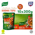 Knorr Authentic Indian Kadhai Tofu Pack of 10 x 300g | Heat & Eat Meal | Halal Vegetarian