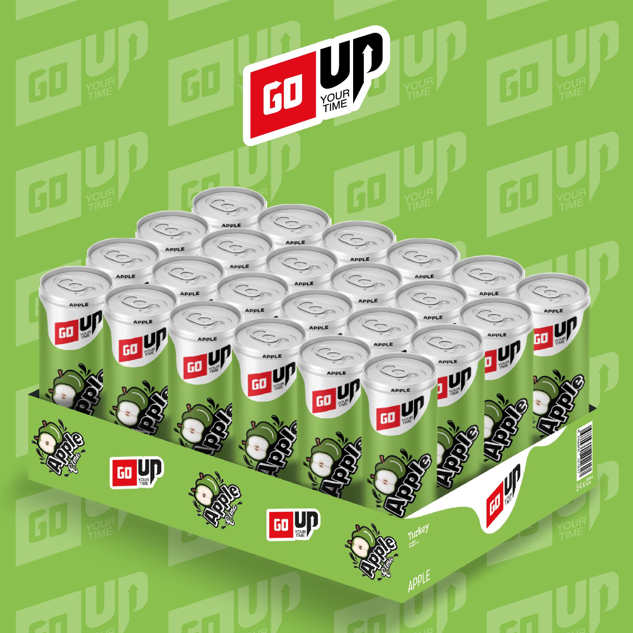 Go Up – 24 x 330ml Cans | Refreshing Cola Drink with Caffeine & Unique Flavor | Bulk Pack for Parties & Gatherings