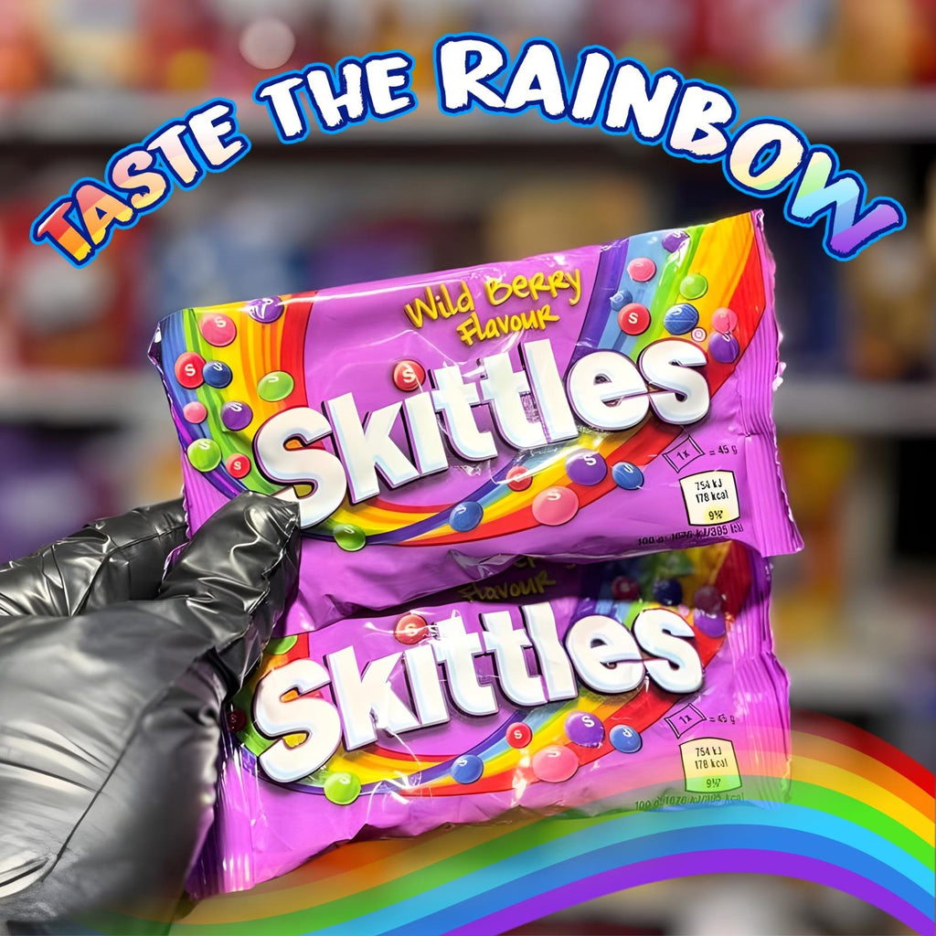 Skittles Wild Berry Sweets Fruit Chewy Bulk Sweets Box 36 Packs of 45g