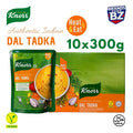Knorr Authentic Indian Dal Tadka Pack of 10 x 300g | Heat & Eat Meal | Double-Serve | Halal Vegetarian
