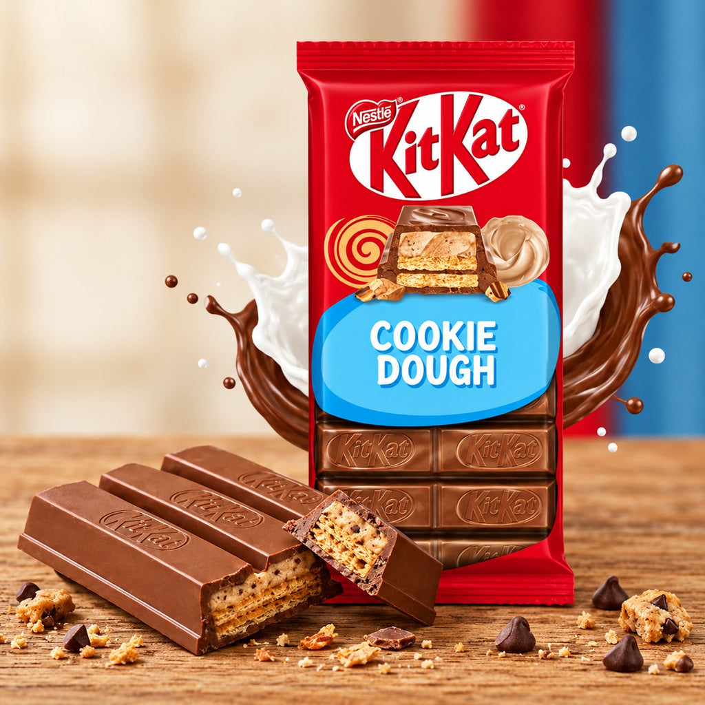 KitKat Cookie Dough 5 Bars x 99g Multipack – Nestlé Chocolate Wafer Bars